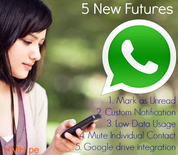 WhatsApp Ke 5 new future ki jaankari hindi me