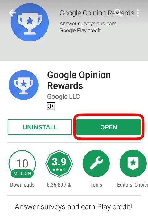 Google opinion rewards app kya hai