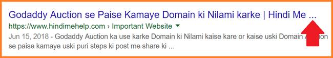 Title ki sahi length rakhe Google ke liye