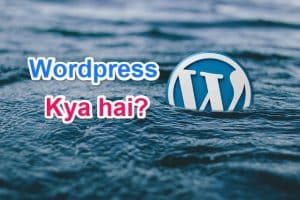 What is Wordpress in Hindi | Full Information - tegory%