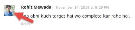 comment me image kaise add kare