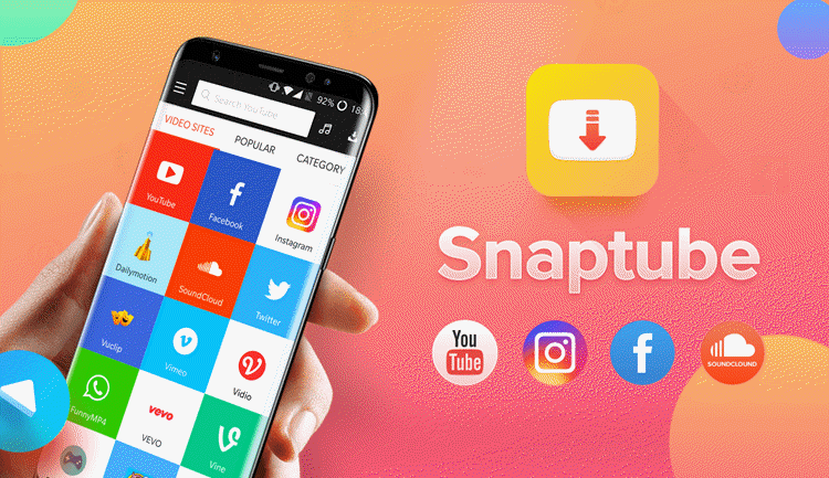 Snaptube पर आपके पसंदीदा वीडियो और गाने कभी खत्म नहीं होंगे (एंड्रॉइड के लिए)