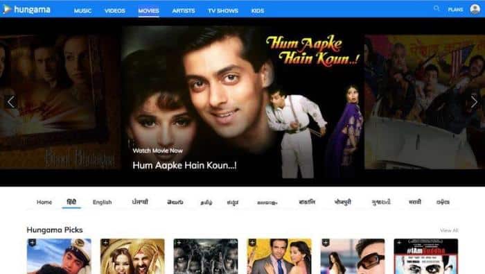 12 Free Sites Online Hindi Movies Dekhne/ Downloading ke Legally (2019) - Website