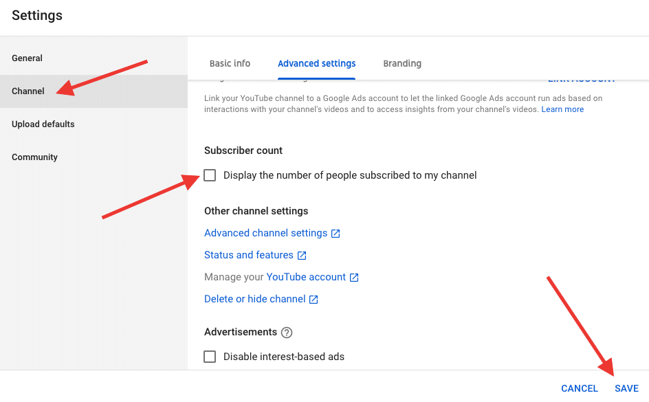 Beta Studio Me Youtube Channel Ke Subscriber Ko Hide or Unhide Kaise Kare - tegory%