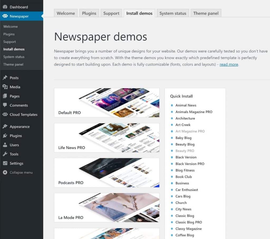 Wordpress Newspaper Theme Review - Sabse Jada Use hone wali Theme? - tegory%