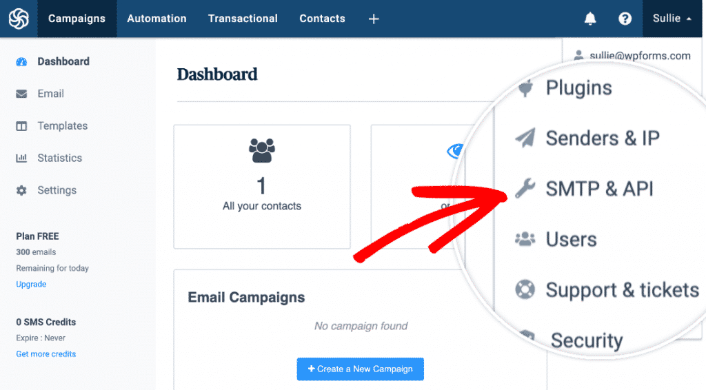 Sendinblue ko WPForms me kaise Install kare - Wordpress